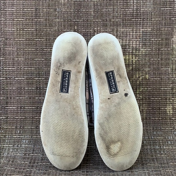 Sperry Topsiders women’s plaid boat shoes - Picture 6 of 8